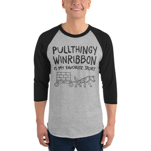 3/4 sleeve light raglan: pullthingy winribbon