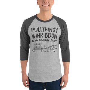 3/4 sleeve light raglan: pullthingy winribbon