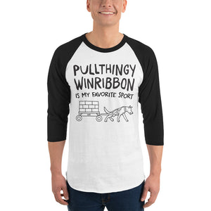 3/4 sleeve light raglan: pullthingy winribbon