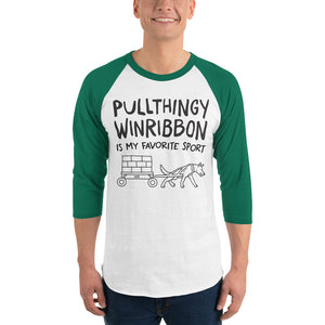 3/4 sleeve light raglan: pullthingy winribbon