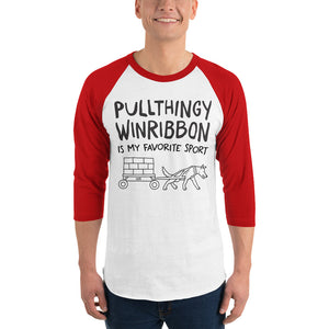 3/4 sleeve light raglan: pullthingy winribbon