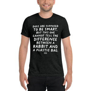 Open image in slideshow, unisex tri-blend t-shirt: lure coursing
