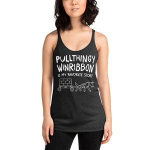 Open image in slideshow, women&#39;s racerback: pullthingy winribbon
