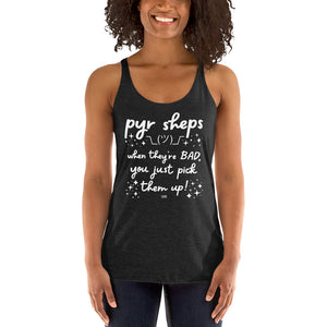 Open image in slideshow, women&#39;s racerback: pyr sheps pick &#39;em up
