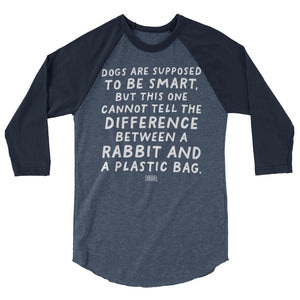 3/4 sleeve dark raglan - lure coursing