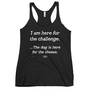 Open image in slideshow, women&#39;s racerback: challenge / cheese
