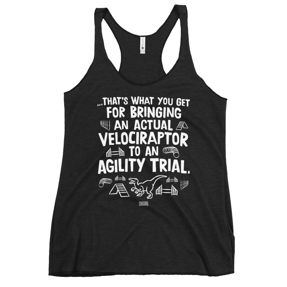 women's racerback: raptor agility