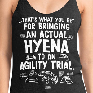 Open image in slideshow, women&#39;s racerback: hyena agility
