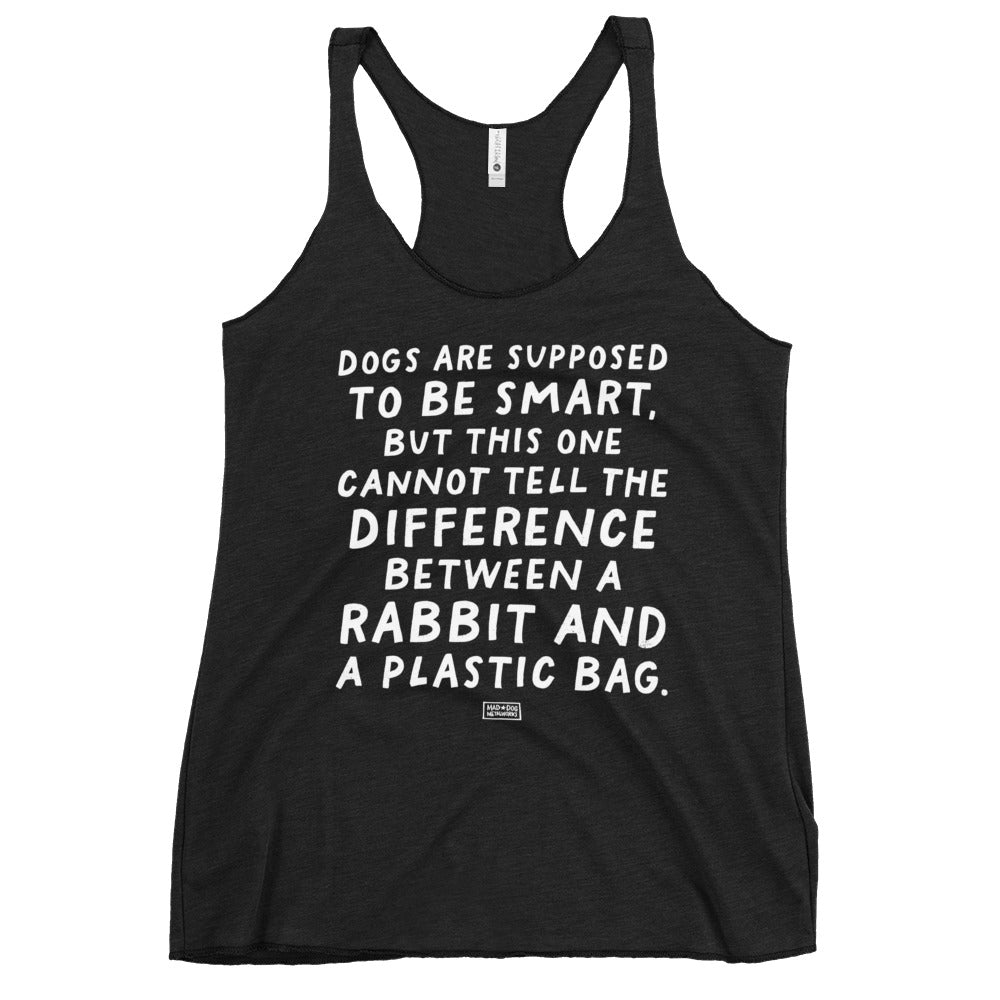 women's racerback: lure coursing