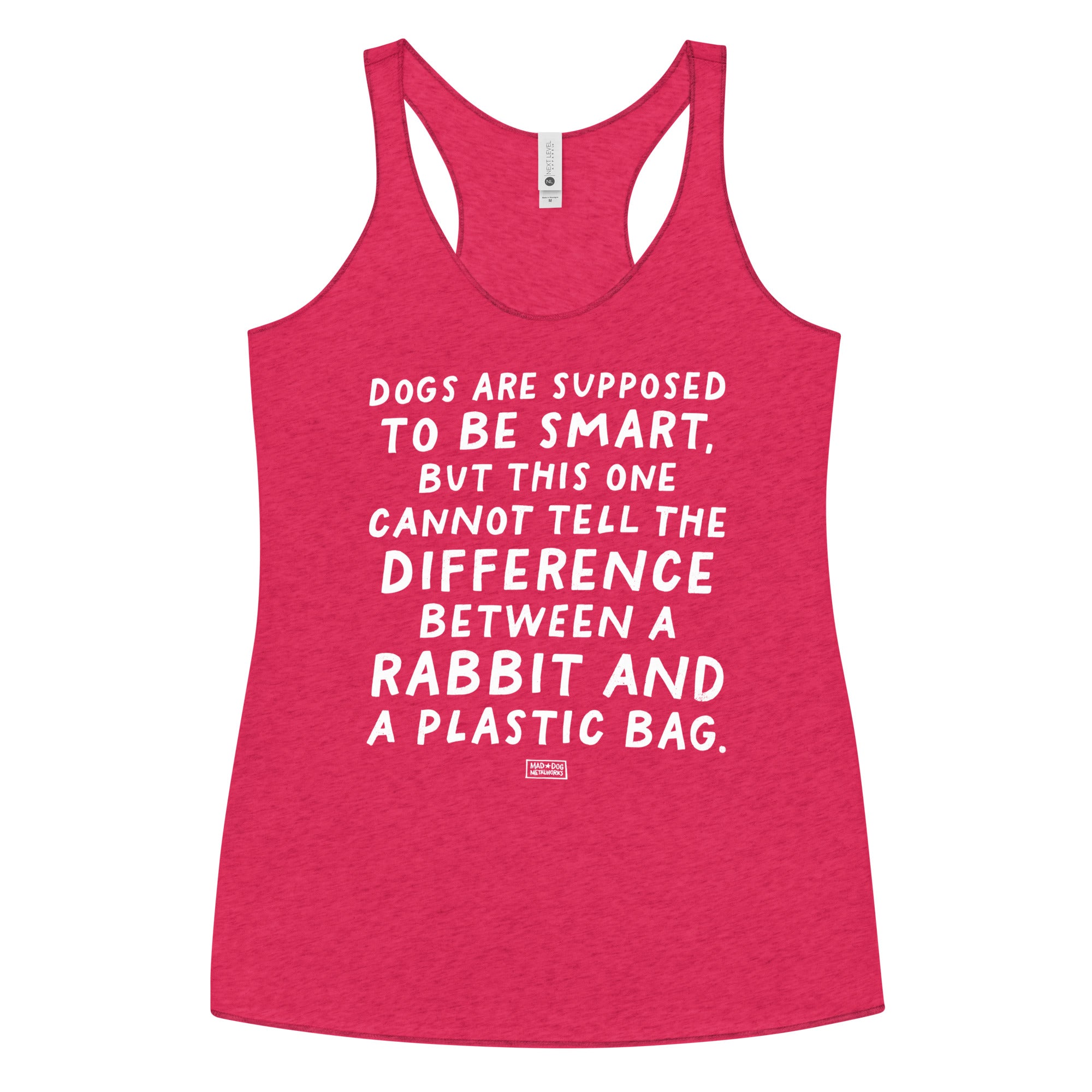 women's racerback: lure coursing